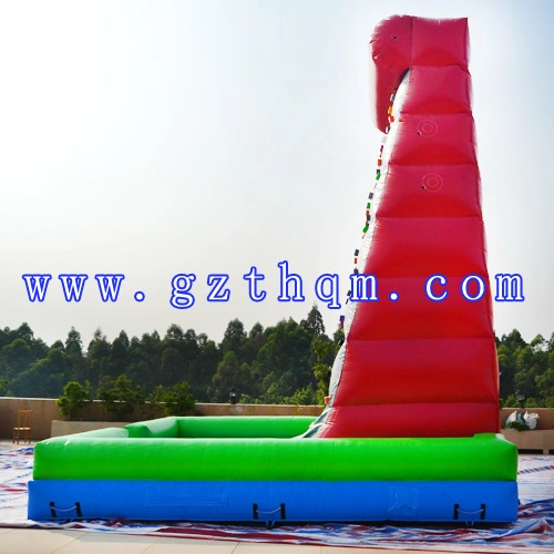 New Design 6X6m Inflatable Rock Climbing Wall