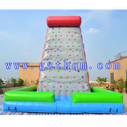 New Design 6X6m Inflatable Rock Climbing Wall