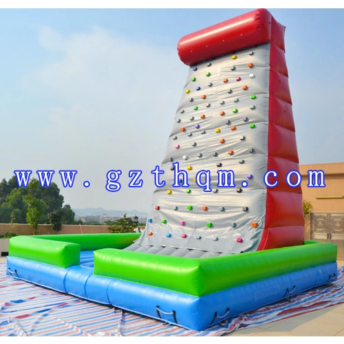 New Design 6X6m Inflatable Rock Climbing Wall