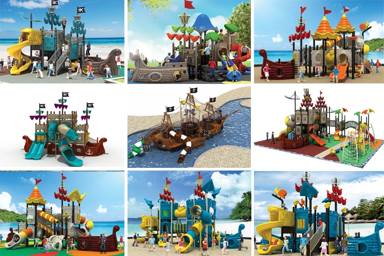 Cartoon Water Park for Kids Slide Amusement Outdoor Playground