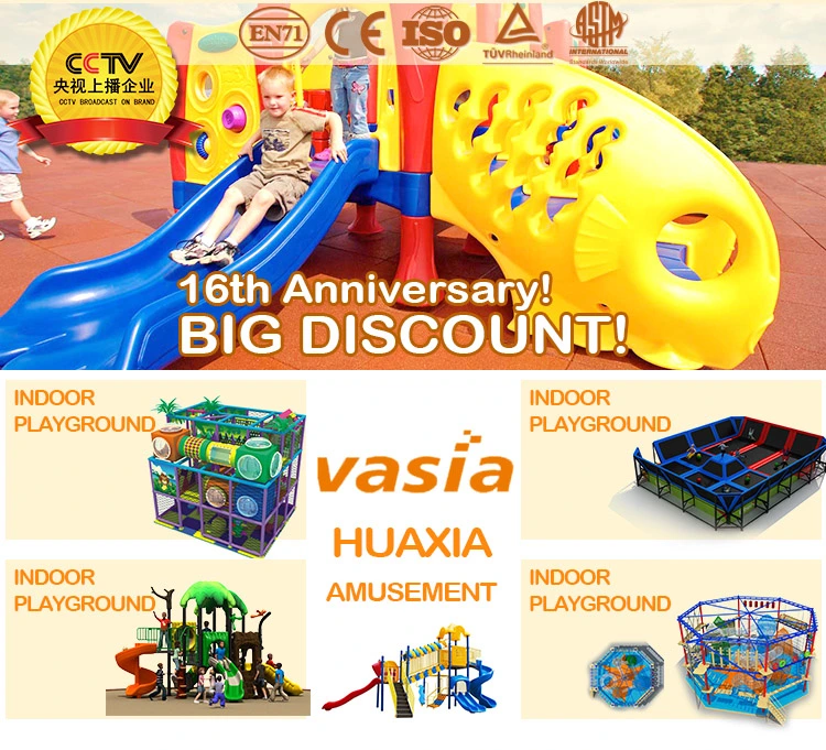 Vasia Commericial Gymnastics Sky Zone Trampoline Park with Many Games