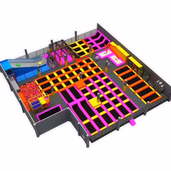 Playground Equipment Games Accessories Used Adult Sky Zone Big Kids Commercial Gymnastic Accessory Indoor Trampoline Music Park for Sale